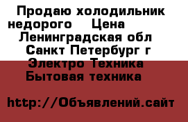 Продаю холодильник недорого! › Цена ­ 4 000 - Ленинградская обл., Санкт-Петербург г. Электро-Техника » Бытовая техника   